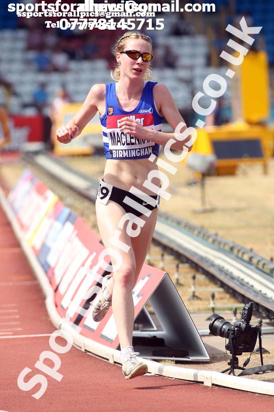 Womens 5000 metres, Muller British Championships, Alexander Stadium, Birmingham. Photo: David T. Hewitson/Sports for All Pics